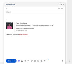 Email Signature